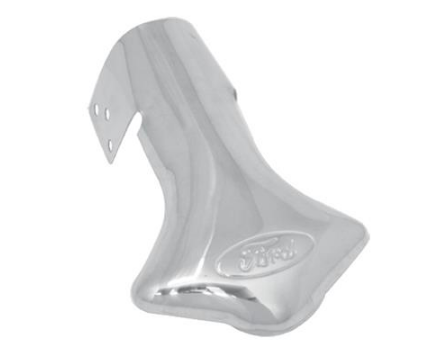 Ford Exhaust Tip With Oval Ford Script. Stainless Steel. Fits Up To 2 1/4. Sold Each.